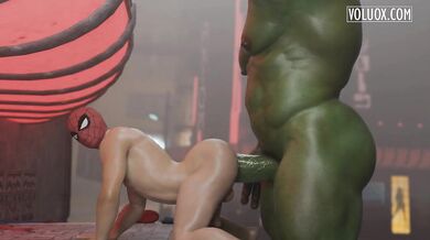The Incredible Hulk and Spider-Man have an amazing encounter that will leave you breathless!