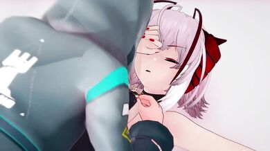 Arknight in Bed with a Sad Cat Dancing and Having Sex [傲慢的骑士在床上跟狗狗舞，也叫性人]