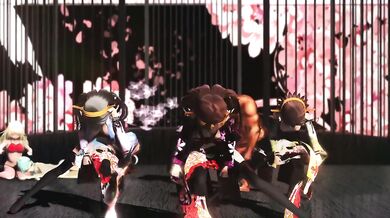 Kongou sisters Gokuraku Kancolle (Kuro@Vov)