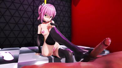 -------------------------------------- Bukkake Blowjob with Big Breasts and High Heels