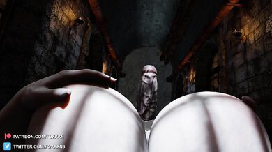 A Ladys Self-Service: Dimitrescus POV Facial Experience