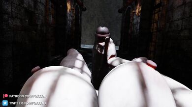 A Ladys Self-Service: Dimitrescus POV Facial Experience