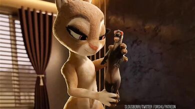 Sultry Berry Judy Hopps Snack Time