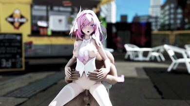 Watch Elysia get fucked by her hoe roommate in this hot hentai porn video