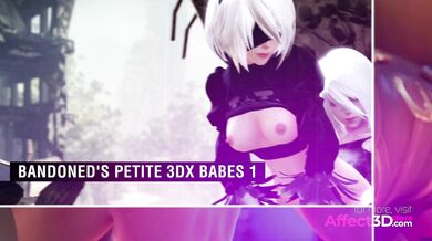 Three Dimensional Futanari Game Babes by Bandon Animations