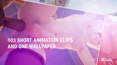 Three Dimensional Futanari Game Babes by Bandon Animations