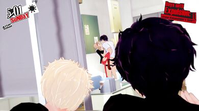 Persona 5 NTR - Ann Takes Kamoshidas Thick Meatpipe