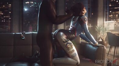 Tracer's fate in the hands of her captors: a bondage story[Sexy_Sarah]