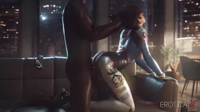Tracer's fate in the hands of her captors: a bondage story[Sexy_Sarah]