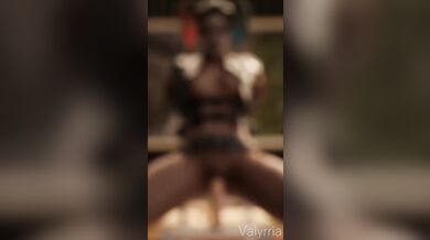Valkyrias Ride: Harley Quinn on a Dildo