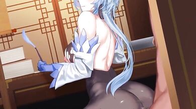 A Hard Days Work With Ganyu (Rinhee)