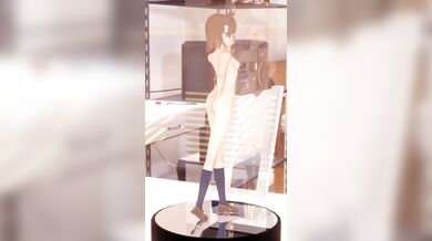 Misaka Naked Figure GIF