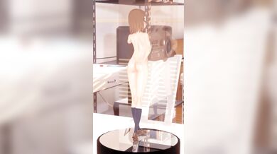 Misaka Naked Figure GIF