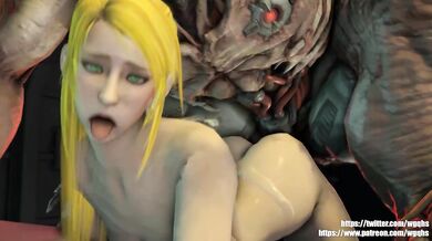 Mario is seduced by a sexy cyborg