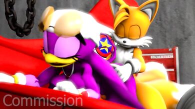 Tails and x Wave into a Bursting Sea of Pleasure!