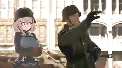 Sexy Soldiers Boobalicious Slapfest