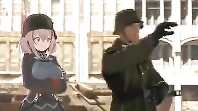 Sexy Soldiers Boobalicious Slapfest