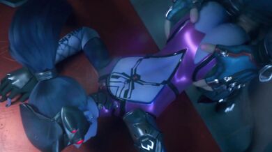 Watch as Widow takes on the massive load of Russian cosmonaut Zarya in this VGErotica exclusive!