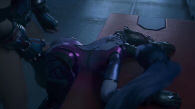 Watch as Widow takes on the massive load of Russian cosmonaut Zarya in this VGErotica exclusive!