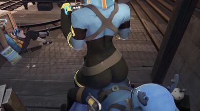 Sexy MILF with big tits gets fucked in every hole while bouncing on the bed!