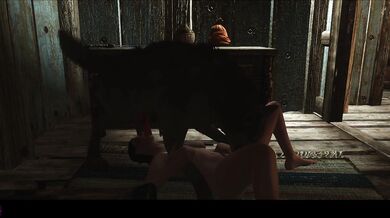Transsexual Skyrim Beauty and the Beast Honeymoon Adventure