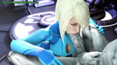 The New Vice: Samus Blowjob Queen