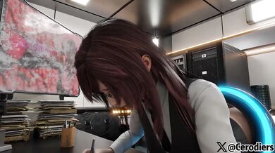 Supernatural forest creature mating ritual