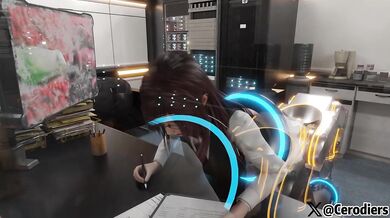 Supernatural forest creature mating ritual