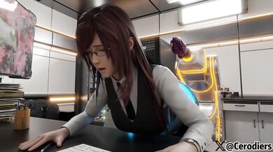 Supernatural forest creature mating ritual