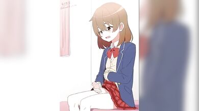 A naughty school teacher seduces her favorite student in the classroom after school hours, until they both reach a steamy climax