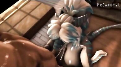 The Naughty Mermaid and the Hungry Shark