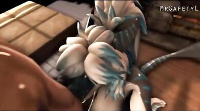 The Naughty Mermaid and the Hungry Shark