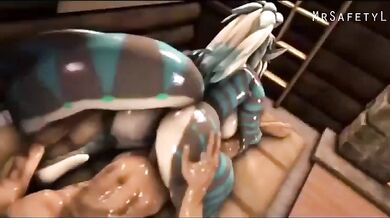 The Naughty Mermaid and the Hungry Shark