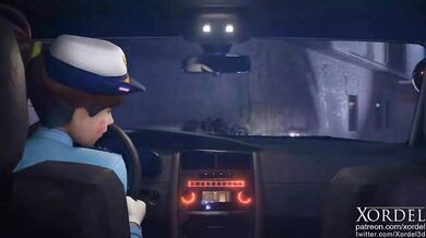 Cop Forceful Love Making with Overwatchs DVa