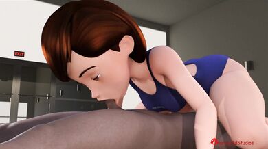 The Incredible Mrs Pool Blows Off Some Steam in the Hot Tub