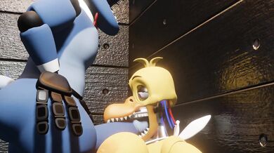 Sexy Chicas Withered and Bonnies Flesh-Licking Oral Delight