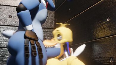 Sexy Chicas Withered and Bonnies Flesh-Licking Oral Delight