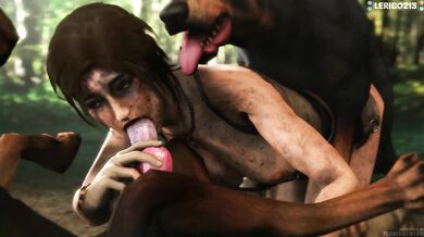 Lara gets a wild ride with the hound