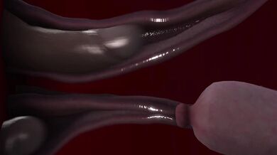 Ellie tries out her new dildo while being pleasured by Desa