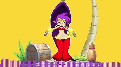 Watch Shantae get her belly rubbed by a sexy, horny HMV worker in this smoking hot porn video!