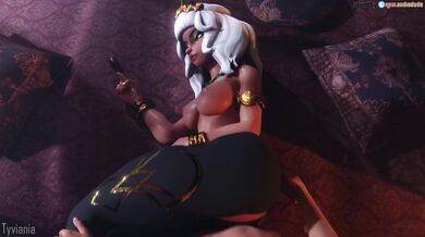 The Naked Adventures of Qiyana and Tyviana in the Land of Opportunity