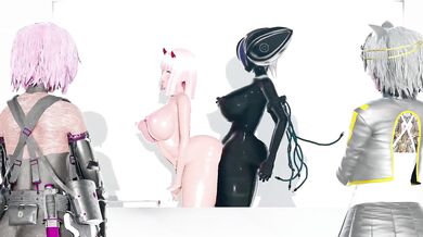 Anal Craving Bimbo Transformed Into Huge Dildo: