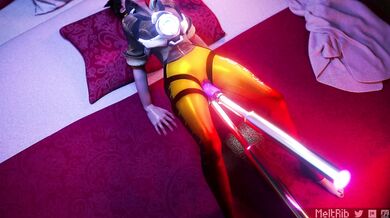 PORN-Melted Ribs! Tracer and Widow Together Again for Part 2 of Their Hentai Adventure