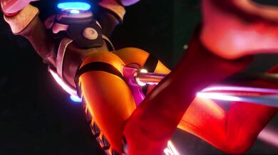 PORN-Melted Ribs! Tracer and Widow Together Again for Part 2 of Their Hentai Adventure