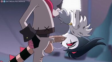 This hot, young stud Striker is ready to show off his knife to the beautiful Stolas OatmealPechneg will definitely be pleased with this sexy scene!