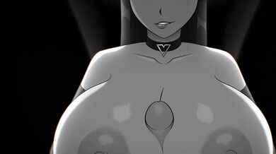 Phalia’s tits get fucked by a mysterious entity in the ruins of a forgotten city, as she explores it with her lover