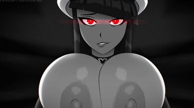 Phalia’s tits get fucked by a mysterious entity in the ruins of a forgotten city, as she explores it with her lover