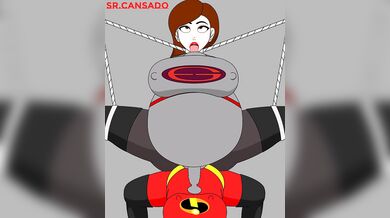 Violet and Elastgirls Hardcore Adventure with Mr Tired