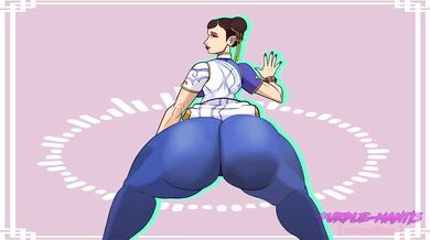 Watch as the legendary Street Fighter character, Chun-Li, celebrates her birthday by twerking in this epic porn parody!