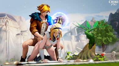 Watch as Lux and Ezreal full out in an intense sex scene that will leave you breathless!